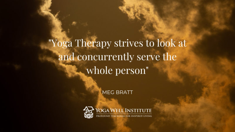 yoha therapy strives to look at and concurrently serve the whole person