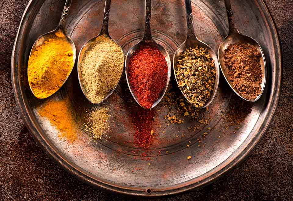 Ayurveda Spices Banner