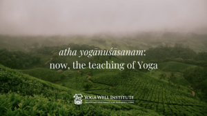 the teaching of Yoga